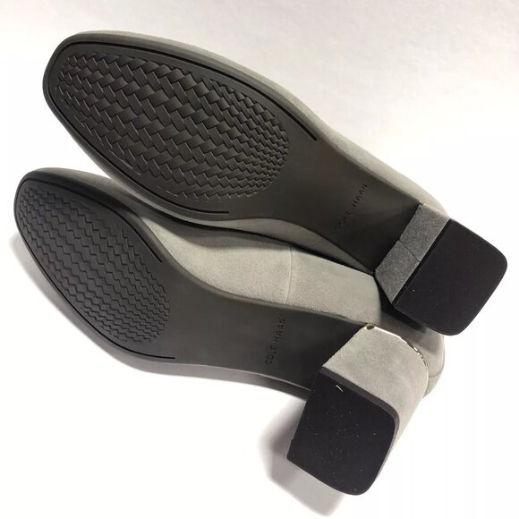 Cole Haan Women’s Laree Stretch Grey Ankle Booties, Size 9.5B - Picture 5 of 6